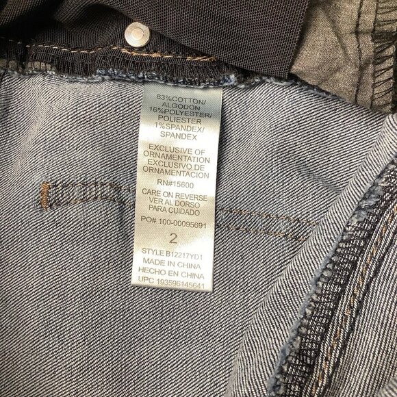 Democracy Ab Solution Slim Boot Mid Rise Jeans Womens Size 2 - Picture 9 of 10